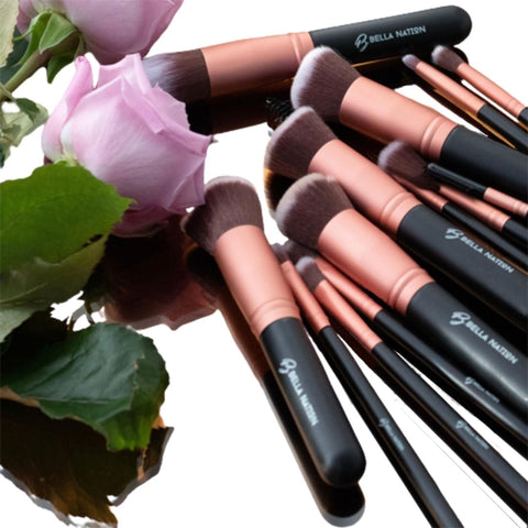 Ena Collection: Unleash Flawless Beauty with our 14-Piece Premium Makeup Brush Set