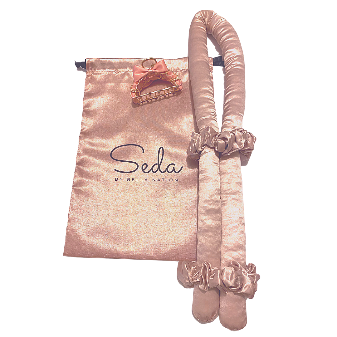Seda - heatless silk hair curling kit